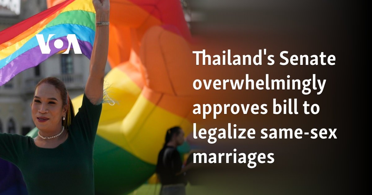 thailand same sex marriage